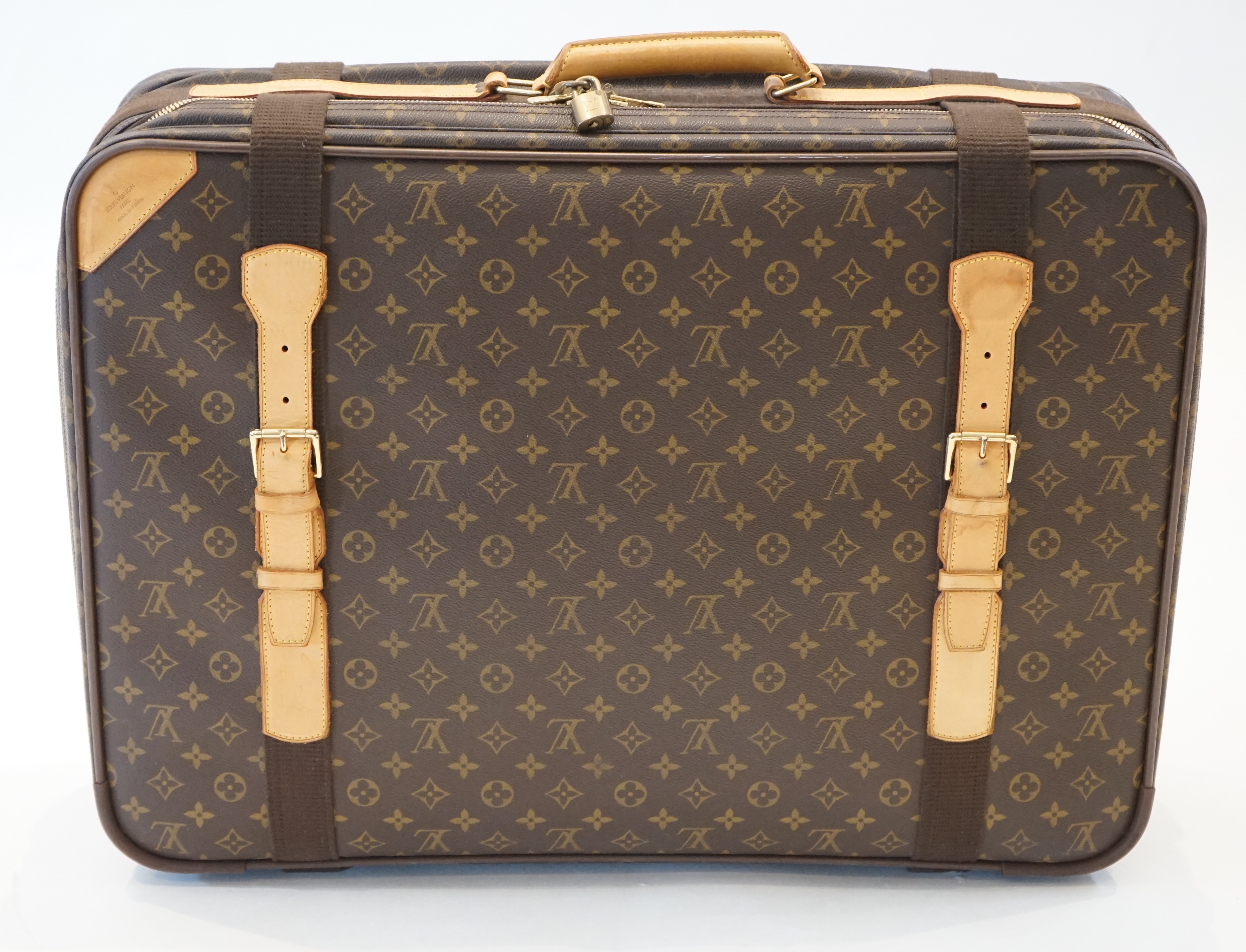 A Louis Vuitton Satellite 65 travel bag width 65cm, depth 19cm, height 46cm